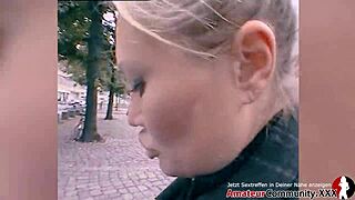 I’m loving every moment with this German milf in action