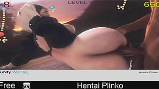 Enjoying A Fun Game Of Hentai Plinko With Cartoon Characters