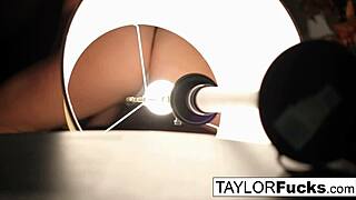 Taylor Vixen solo masturbates in hotel room