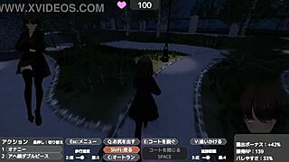 Sereka Exposes Herself in Naked Coat Outdoors Without Being Noticed.