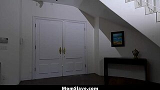 Boys in costume freeuse the hot MILF momslave, cheating with big cocks on her shaved pussy