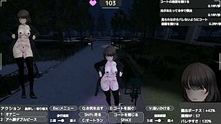 Sereka Exposes Herself in Naked Coat Outdoors Without Being Noticed.