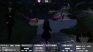 Sereka Exposes Herself in Naked Coat Outdoors Without Being Noticed.