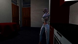 i scream during parody blowjob scene