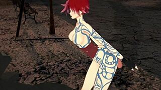 Sex With Tattooed Lilith In Intense 3D Hentai