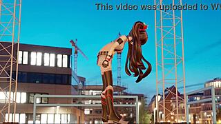 blabla enjoys fun with her favorite fan in hentai