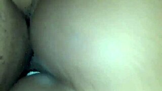 Amateur Black Female Bent Over in Doggystyle Fucking Scene