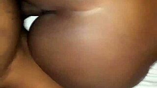 Amateur Black Female Bent Over in Doggystyle Fucking Scene