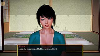 Brunette Milf And Teen 18+ Engage In Family Game With Big Ass And Tits