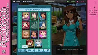 Feeling excited in the second charm of huniepop female walkthrough 12