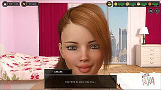 Adult game with animated big tits and assfucking action