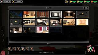 Adult game with animated big tits and assfucking action