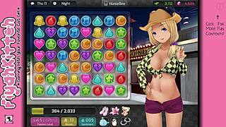Feeling excited in the second charm of huniepop female walkthrough 12