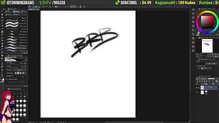 Streaming Picarto with Toniwing - Trashman Anime Art on 2023-01-11