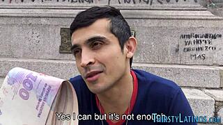 giving my latino buddy a hot blowjob for facial