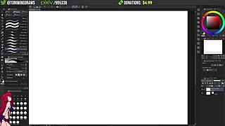 Streaming Picarto with Toniwing - Trashman Anime Art on 2023-01-11