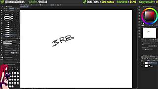 Streaming Picarto with Toniwing - Trashman Anime Art on 2023-01-11