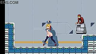 cute blonde engages in hentai sex with men in new erotic game act