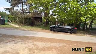 Blonde Girlfriend Gets Unexpected Cucking Ending in Hunt4k Video