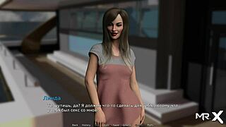 hentai milf gets anal finger and blowjob in waterworld episode