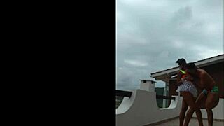 Lunna Vaz and I Have Sex on Balcony While Party Goes On