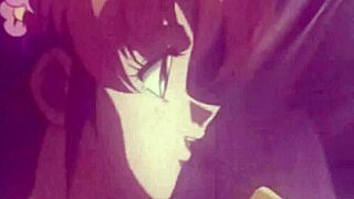 hentai lesbians scissor fuck in passionate scene