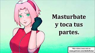 Sakura humiliates with extreme joi and anal