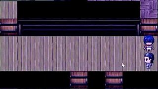 tanned natsuki jerks off men in hentai