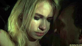 Slutty Wife BONDAGE BLOWJOB And CUM SWALLOW After PUNISHMENT!