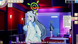 nonomi invites you to the love hotel party in blue archive