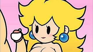 Paper Peach Hand Job Animation By Peachypop34