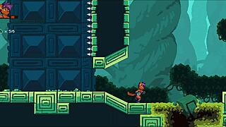 kincaid hentai game ep 10 tests marble dildo with hairy beaver