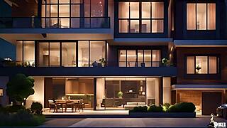 nerdy girl possessed by demon in cartoon adventure