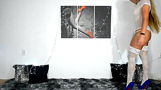 Teen Assfucking with Big Cock in Sexy Stockings