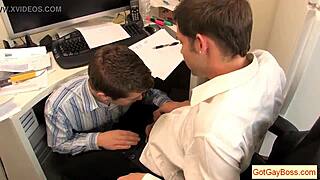 Kelan Carr Having Hardcore Gay Fun With Fucking, Oral, And Sucking In The Office!