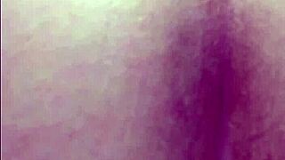 Hidden camera catches mature Latina Ann in bathroom fetish! Golden shower exposed.