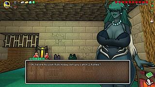 Check out this hot underwear parody blowjob scene