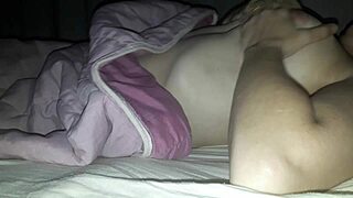 wet my bed all night long with wild solo play