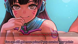 D Va S Edging Game ~ D Va Overwatch ~ Edging Light Femdom Submissive Multiple Endings ~ Patreon Exclusive Preview