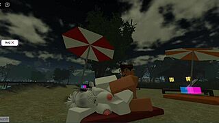 Cute milf jumps on dick hard in femdom game!