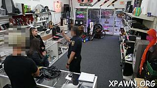 Fur pie gets drilled hard in raw reality action