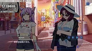 In the hentai series Ai Aino, the machine girl undergoes intense training and sexy encounters in part 7