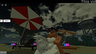 Cute milf jumps on dick hard in femdom game!