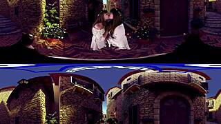 Surprised Threesome With Alison Rey And Luna Rival Bent Over