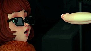 Velma from Scooby-Doo in Wild 3D Action by Redmoa - Hot Cartoon Scenes