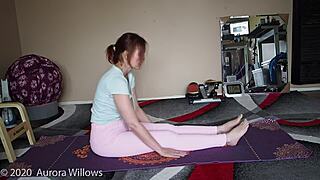 Yoga Lesson with Wife and Fetish Elements