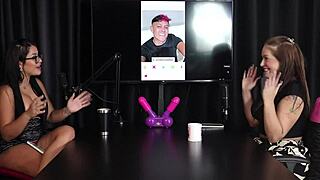 Francis Simas Stuns in Sheer Red Lingerie