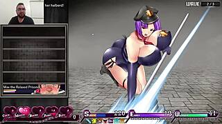 Karryn Prison Hentai Game Features Big Tits Masturbation