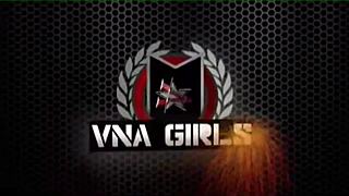 Vicky Vette, huge boobed MILF, fucks her fingers in Indian costume with toys