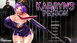 Karryn Prison Hentai Game Features Big Tits Masturbation